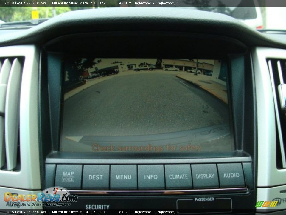 2008 Lexus RX 350 AWD Millenium Silver Metallic / Black Photo #18