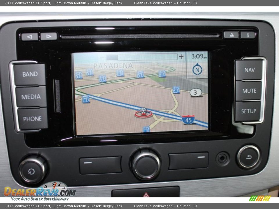Navigation of 2014 Volkswagen CC Sport Photo #19