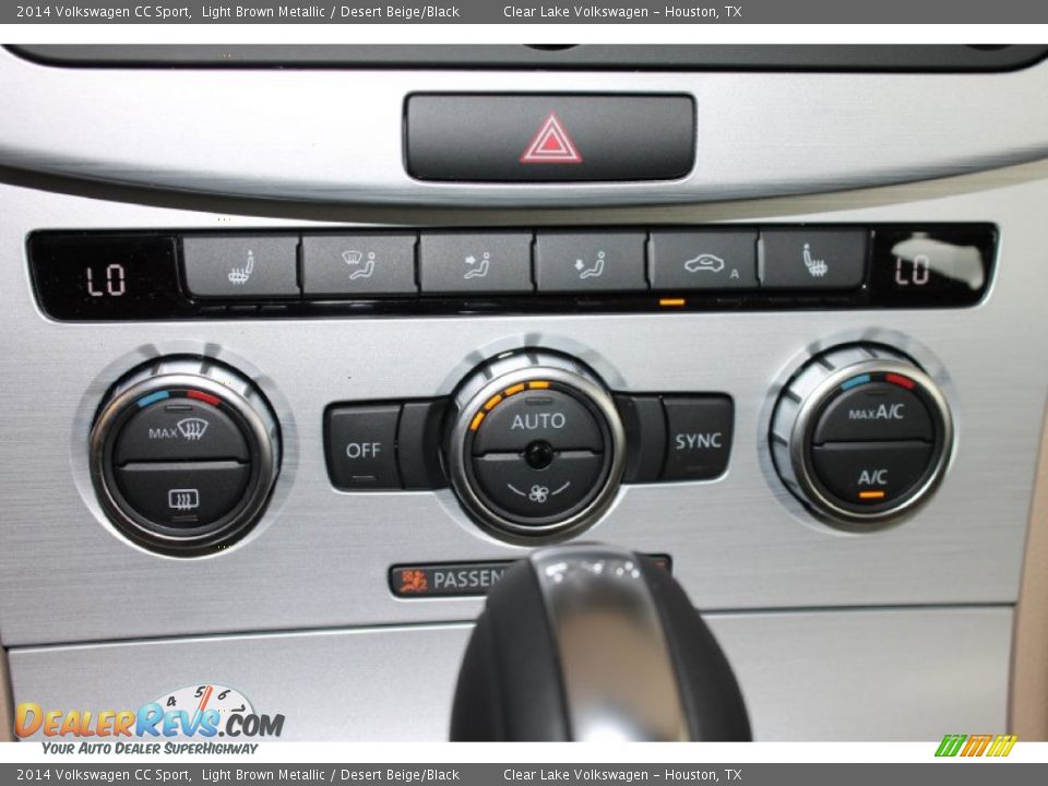 Controls of 2014 Volkswagen CC Sport Photo #20