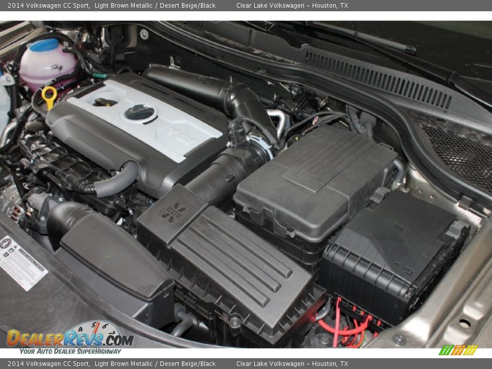 2014 Volkswagen CC Sport 2.0 Liter FSI Turbocharged DOHC 16-Valve VVT 4 Cylinder Engine Photo #31