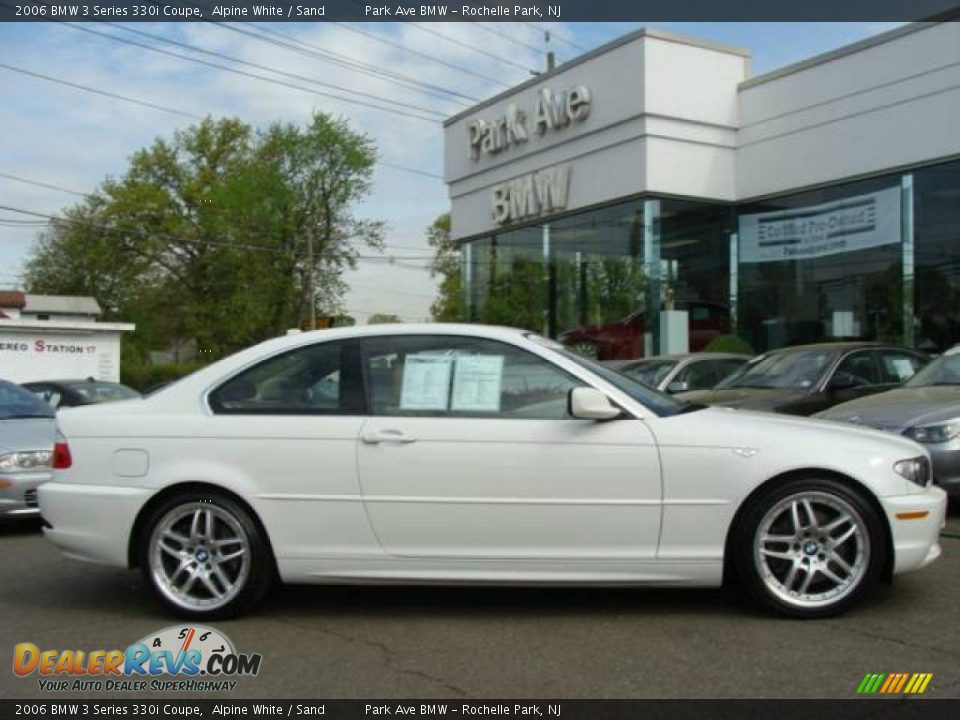 2006 BMW 3 Series 330i Coupe Alpine White / Sand Photo #1