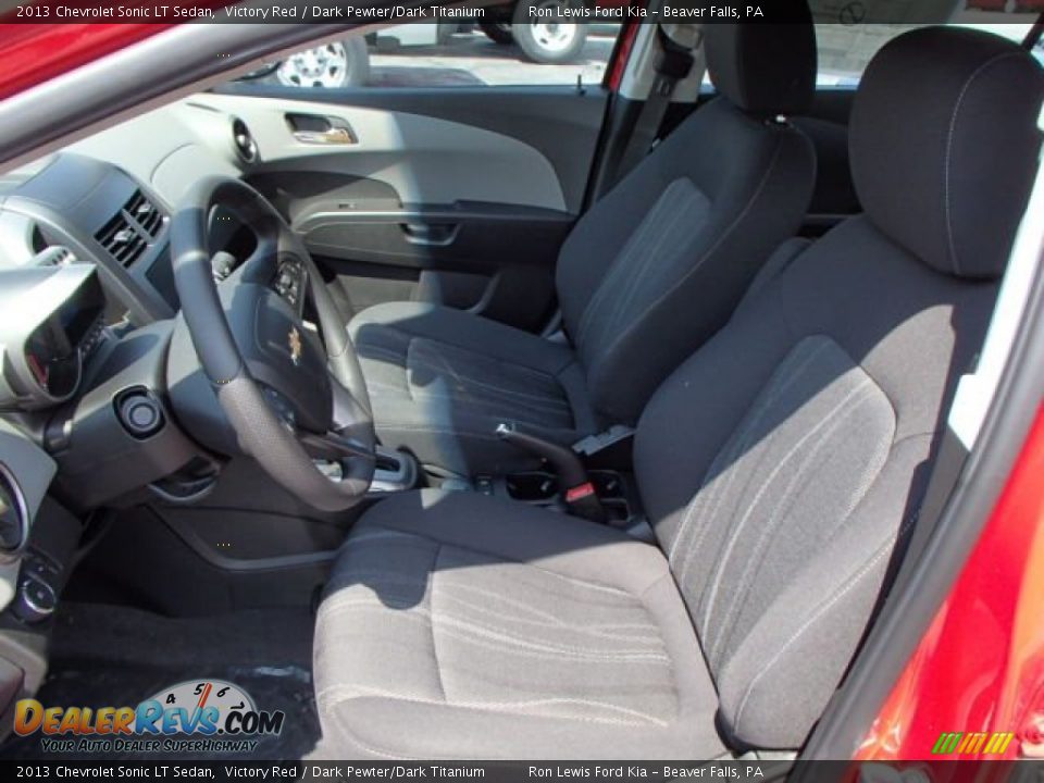 2013 Chevrolet Sonic LT Sedan Victory Red / Dark Pewter/Dark Titanium Photo #10