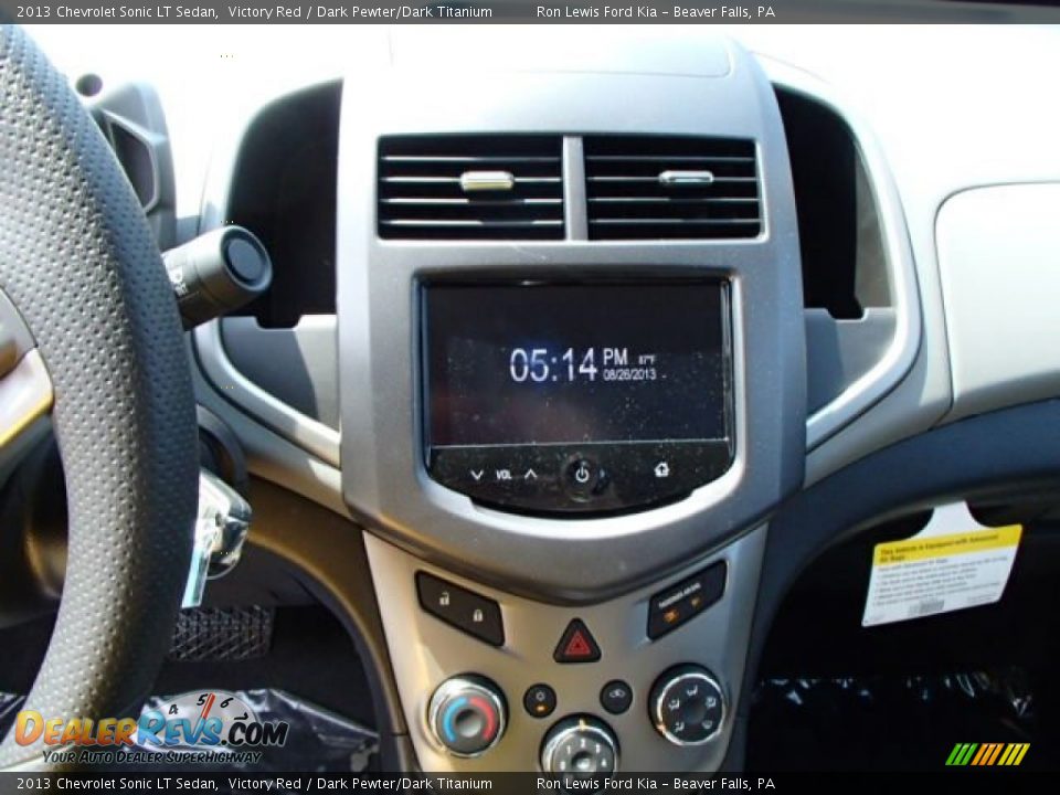 2013 Chevrolet Sonic LT Sedan Victory Red / Dark Pewter/Dark Titanium Photo #15