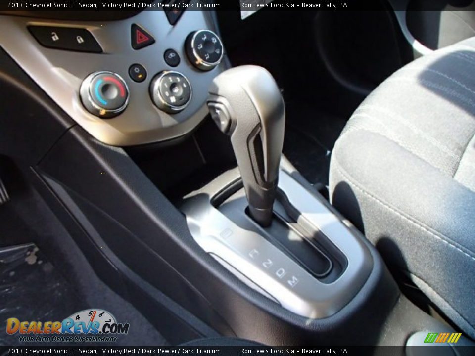 2013 Chevrolet Sonic LT Sedan Victory Red / Dark Pewter/Dark Titanium Photo #16