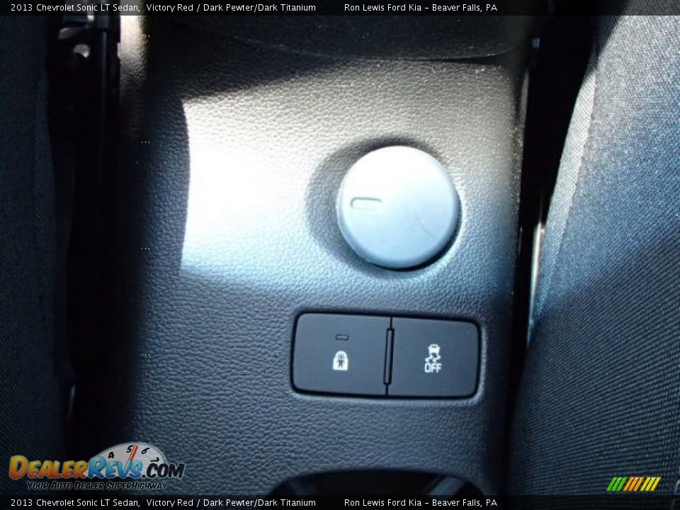 2013 Chevrolet Sonic LT Sedan Victory Red / Dark Pewter/Dark Titanium Photo #17
