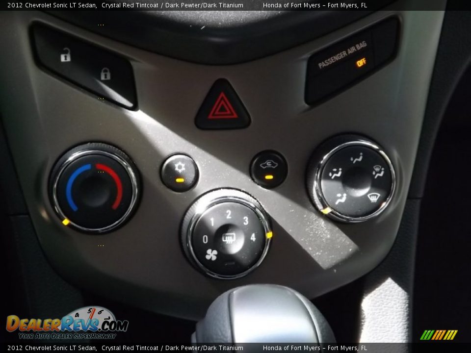 2012 Chevrolet Sonic LT Sedan Crystal Red Tintcoat / Dark Pewter/Dark Titanium Photo #18