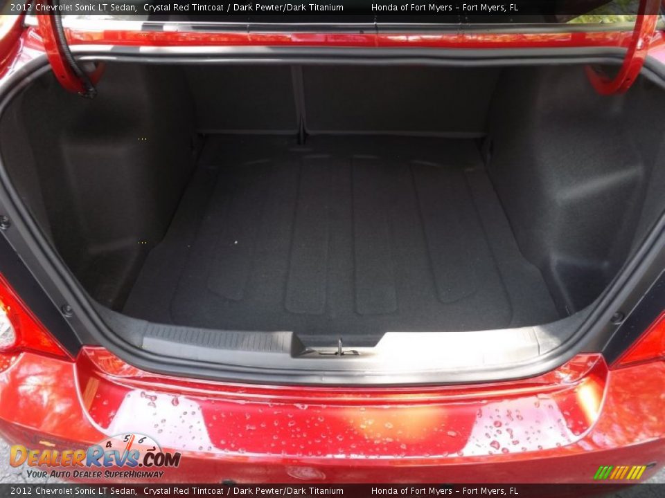 2012 Chevrolet Sonic LT Sedan Crystal Red Tintcoat / Dark Pewter/Dark Titanium Photo #29