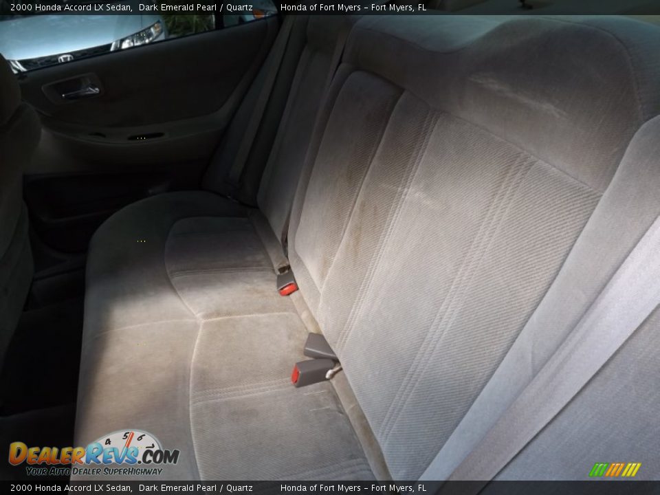 2000 Honda Accord LX Sedan Dark Emerald Pearl / Quartz Photo #20