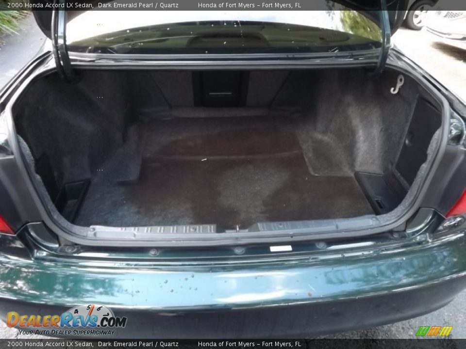 2000 Honda Accord LX Sedan Dark Emerald Pearl / Quartz Photo #21