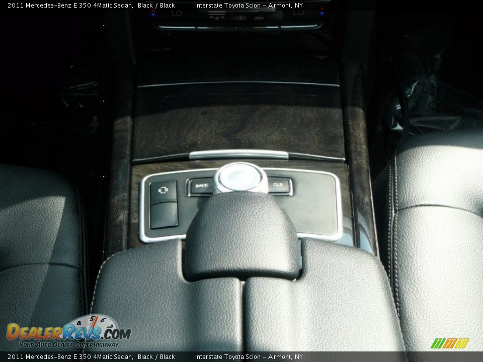 2011 Mercedes-Benz E 350 4Matic Sedan Black / Black Photo #17