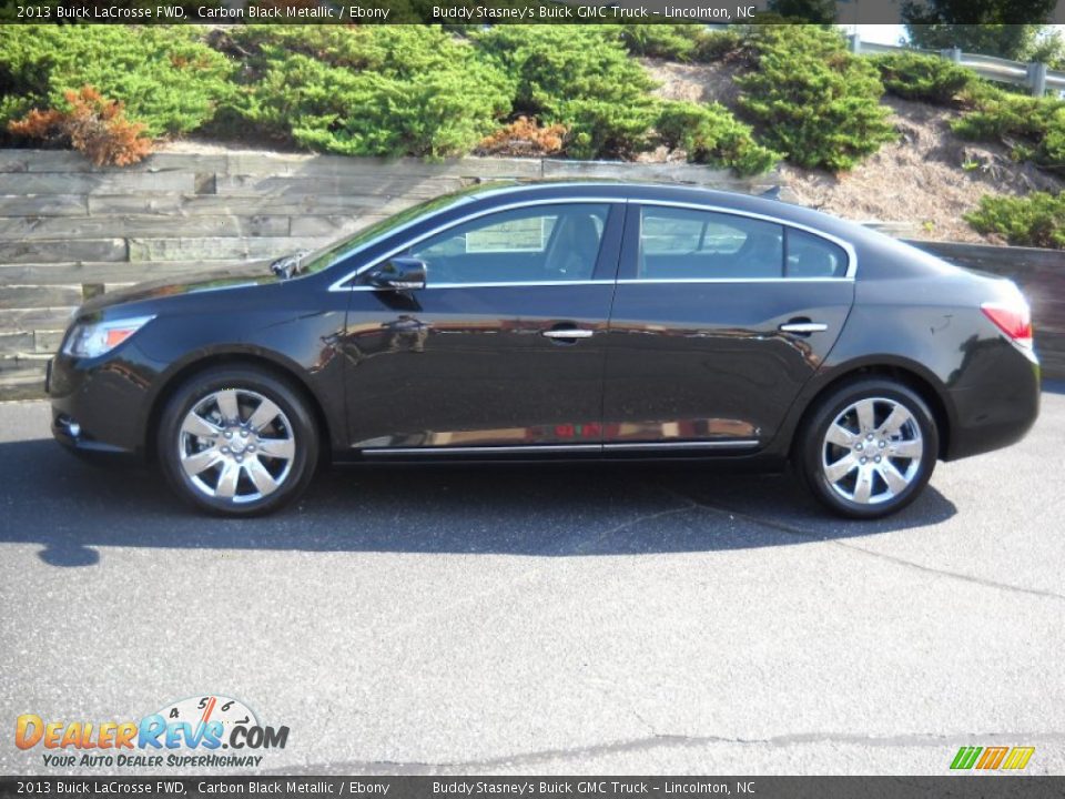 2013 Buick LaCrosse FWD Carbon Black Metallic / Ebony Photo #2