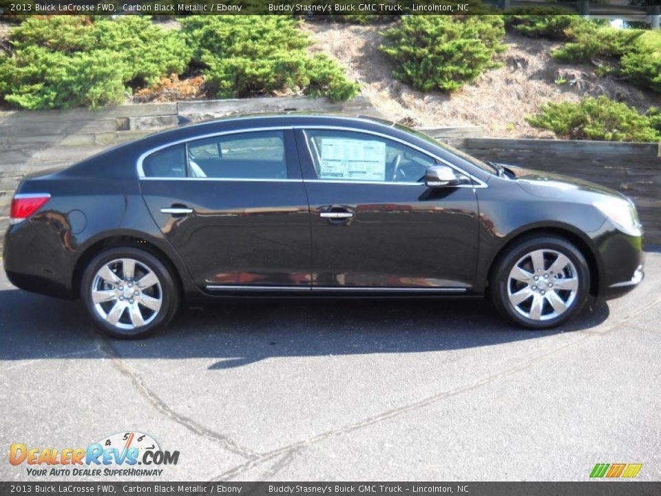 2013 Buick LaCrosse FWD Carbon Black Metallic / Ebony Photo #5