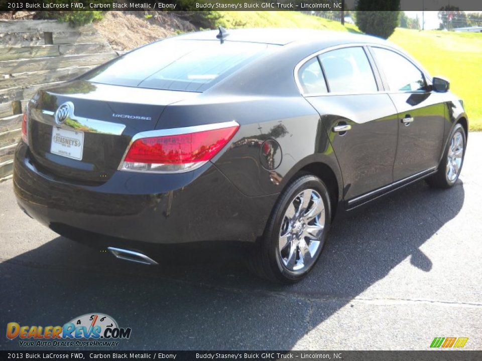 2013 Buick LaCrosse FWD Carbon Black Metallic / Ebony Photo #6