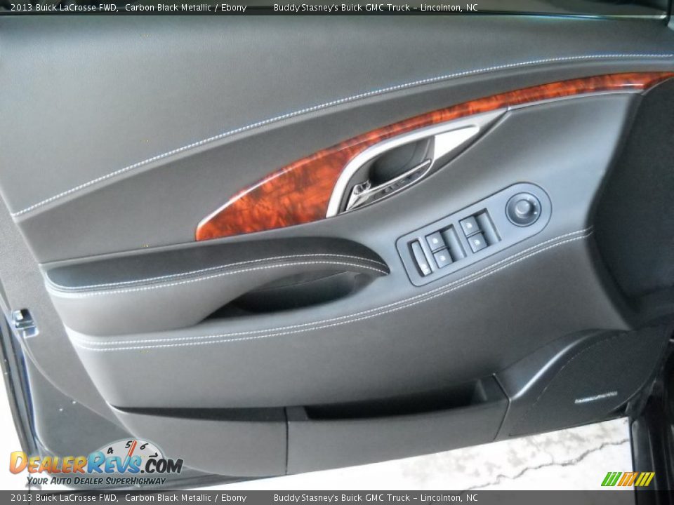 2013 Buick LaCrosse FWD Carbon Black Metallic / Ebony Photo #7