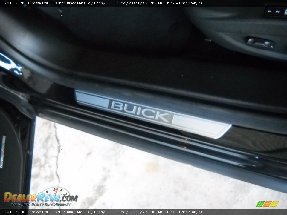 2013 Buick LaCrosse FWD Carbon Black Metallic / Ebony Photo #8