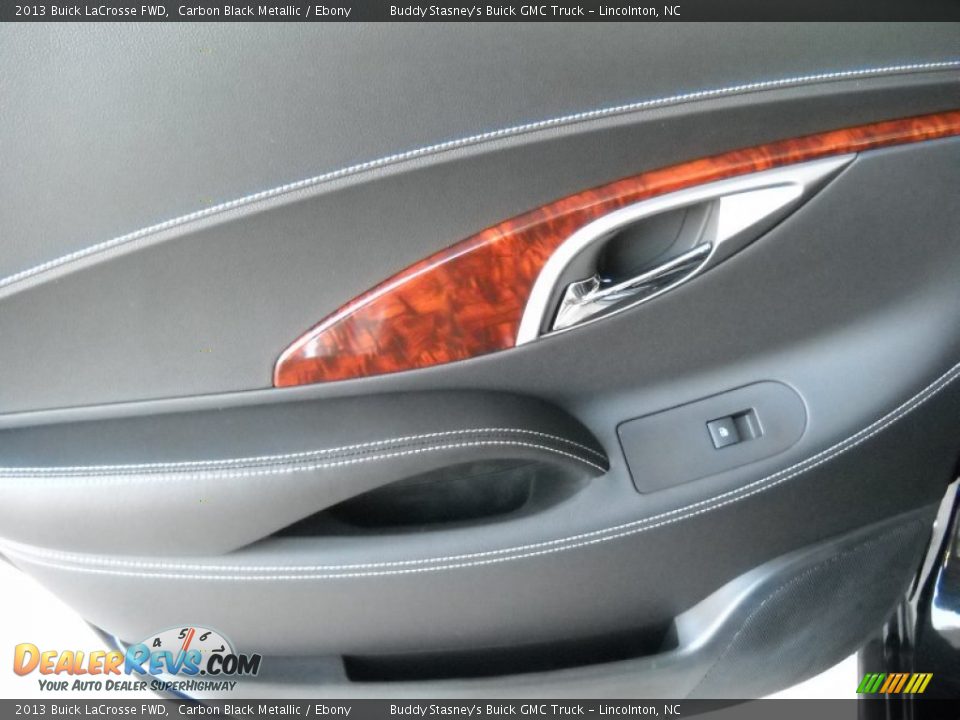 2013 Buick LaCrosse FWD Carbon Black Metallic / Ebony Photo #13