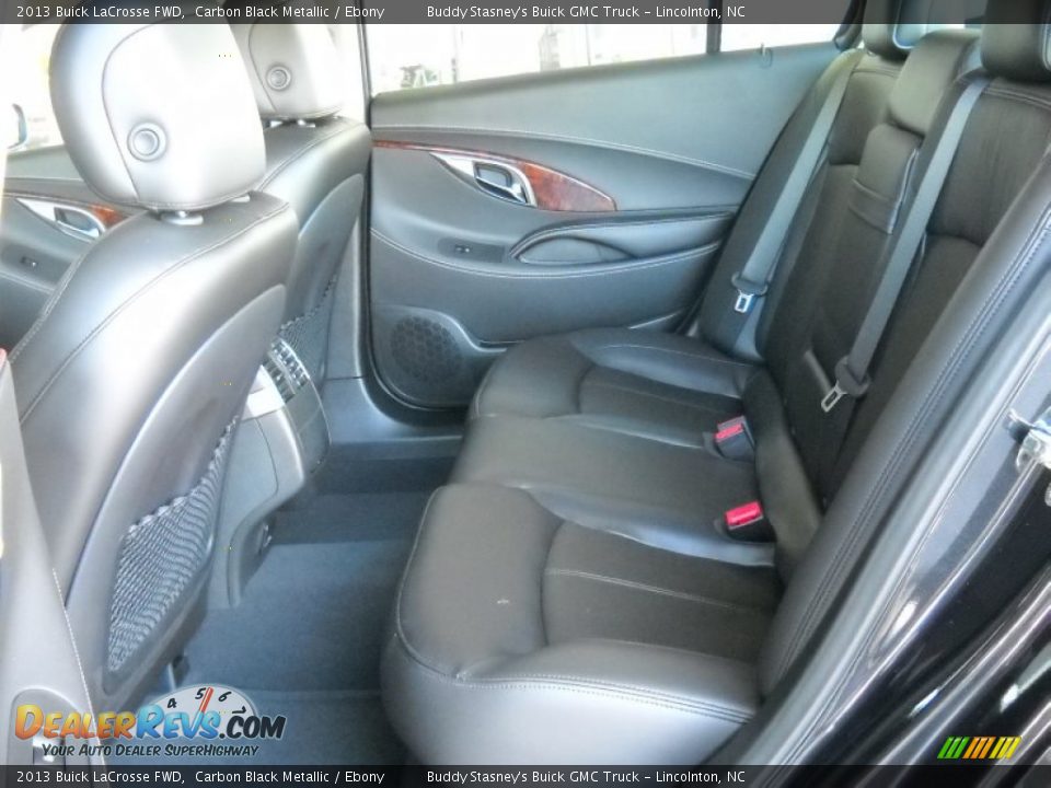 2013 Buick LaCrosse FWD Carbon Black Metallic / Ebony Photo #14