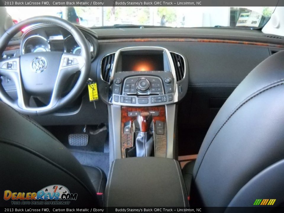 2013 Buick LaCrosse FWD Carbon Black Metallic / Ebony Photo #15