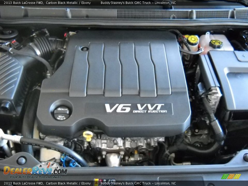 2013 Buick LaCrosse FWD Carbon Black Metallic / Ebony Photo #21