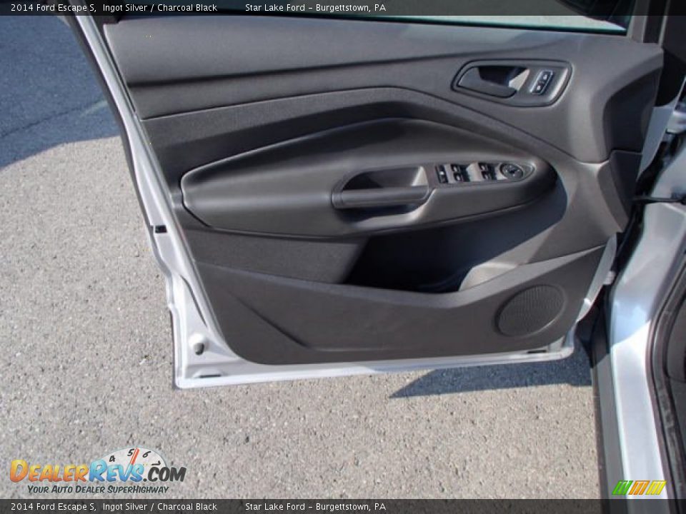 2014 Ford Escape S Ingot Silver / Charcoal Black Photo #11