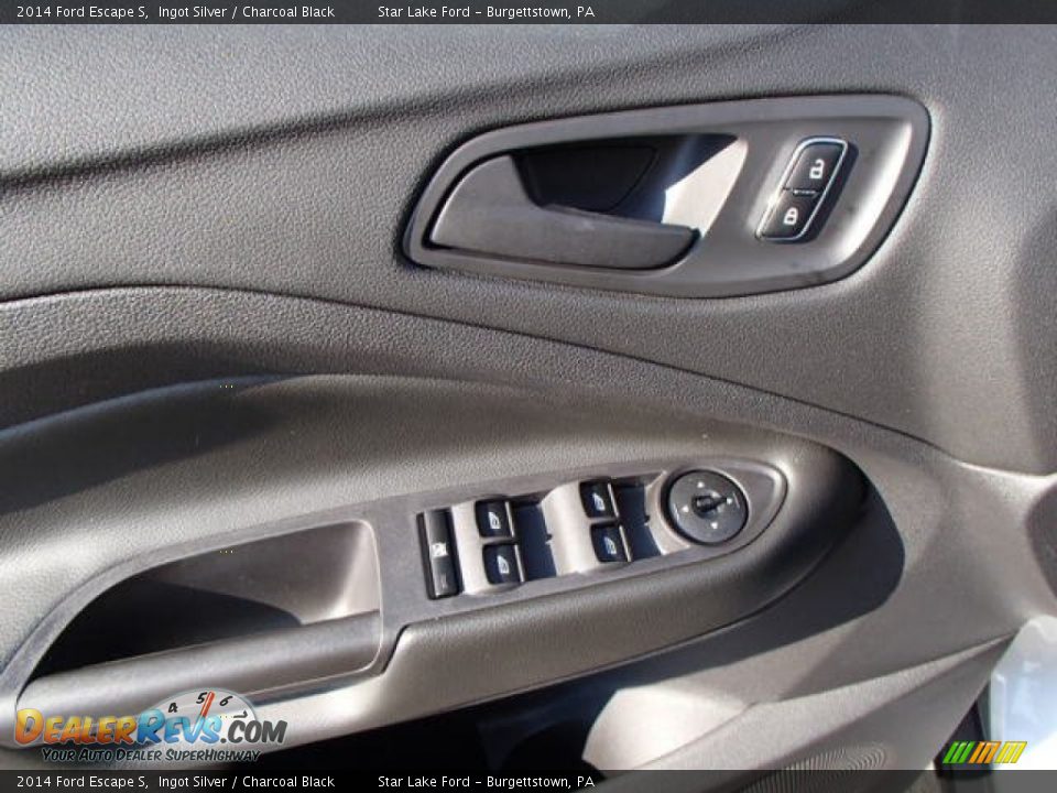 2014 Ford Escape S Ingot Silver / Charcoal Black Photo #16