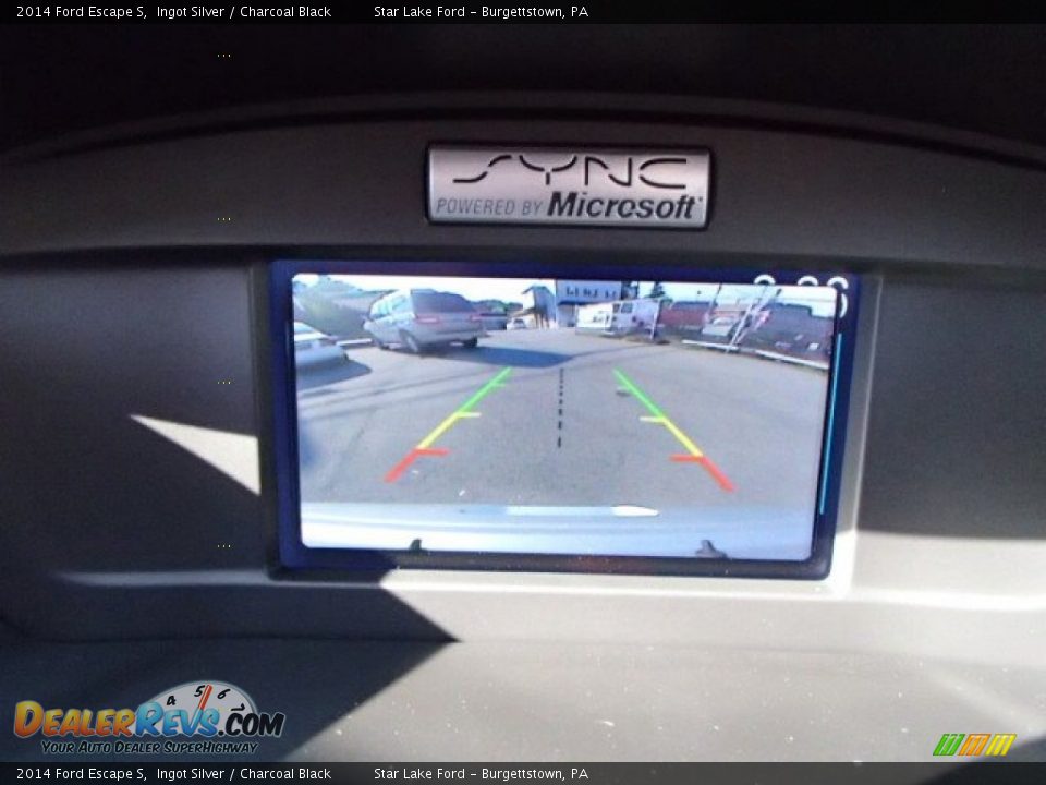 2014 Ford Escape S Ingot Silver / Charcoal Black Photo #21