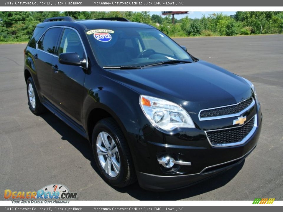 2012 Chevrolet Equinox LT Black / Jet Black Photo #1