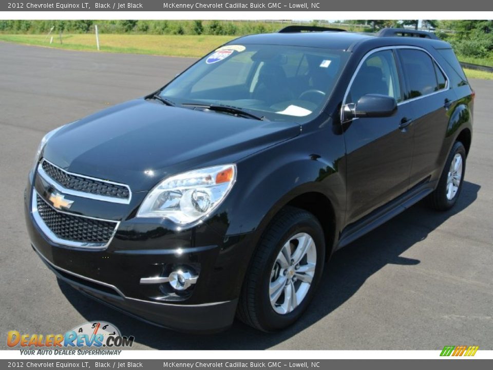 2012 Chevrolet Equinox LT Black / Jet Black Photo #2