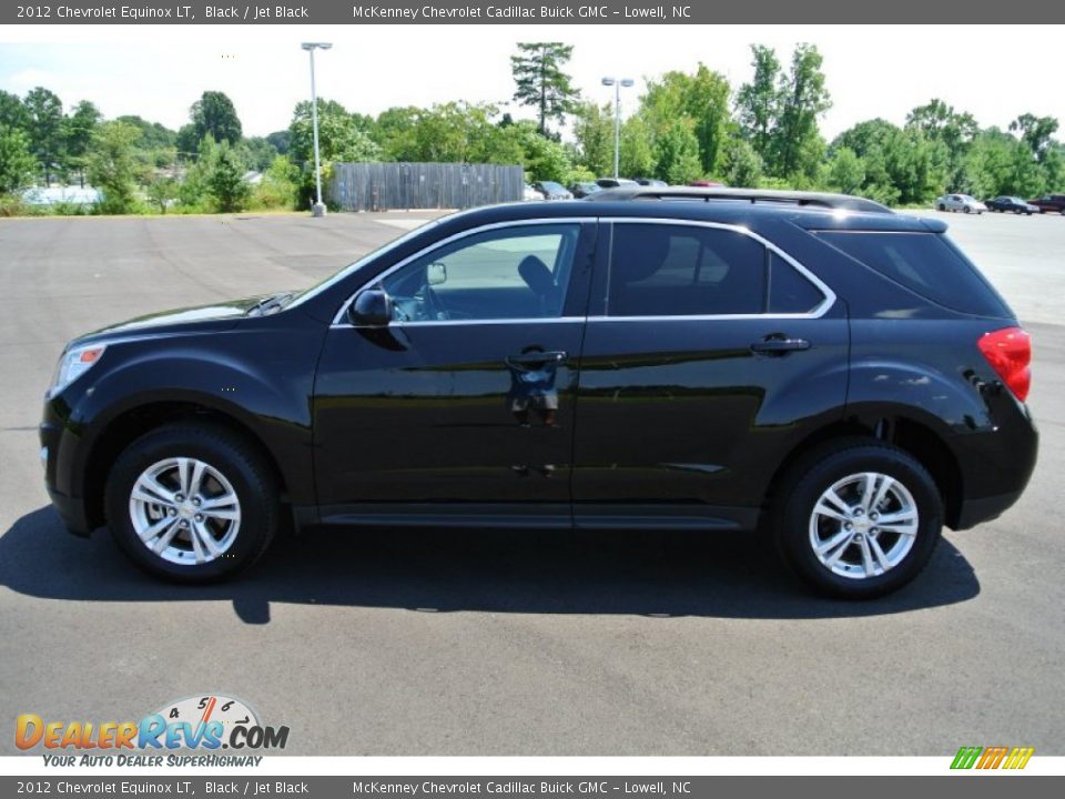 2012 Chevrolet Equinox LT Black / Jet Black Photo #3