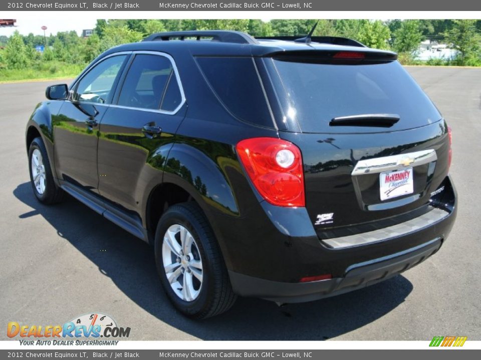 2012 Chevrolet Equinox LT Black / Jet Black Photo #4