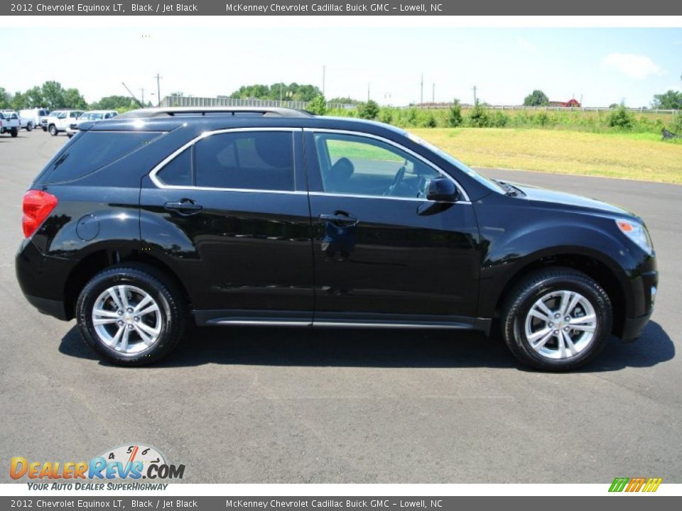 2012 Chevrolet Equinox LT Black / Jet Black Photo #6