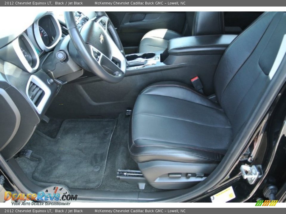 2012 Chevrolet Equinox LT Black / Jet Black Photo #8