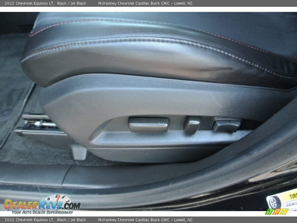 2012 Chevrolet Equinox LT Black / Jet Black Photo #9