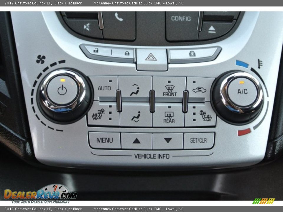 2012 Chevrolet Equinox LT Black / Jet Black Photo #14