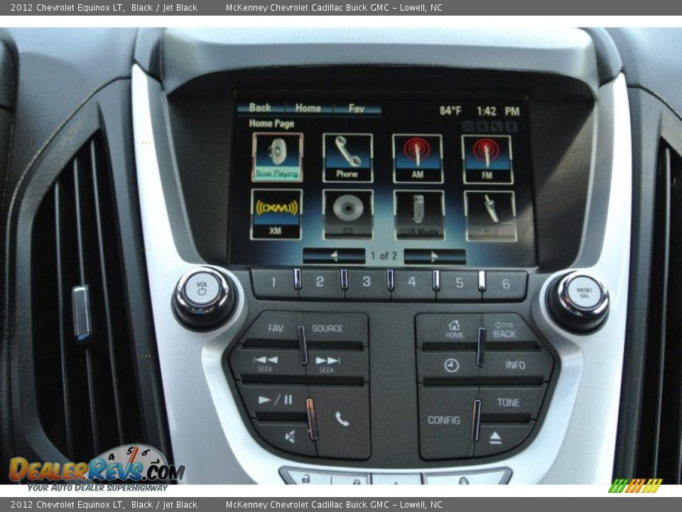 2012 Chevrolet Equinox LT Black / Jet Black Photo #15