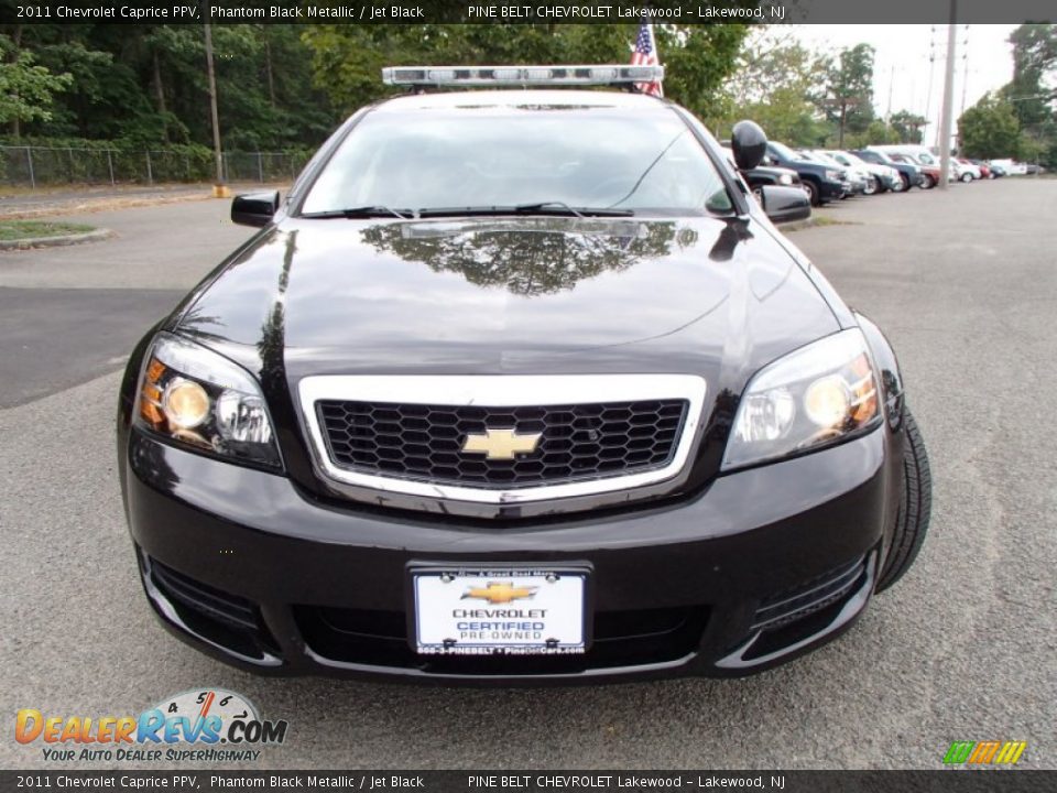2011 Chevrolet Caprice PPV Phantom Black Metallic / Jet Black Photo #2