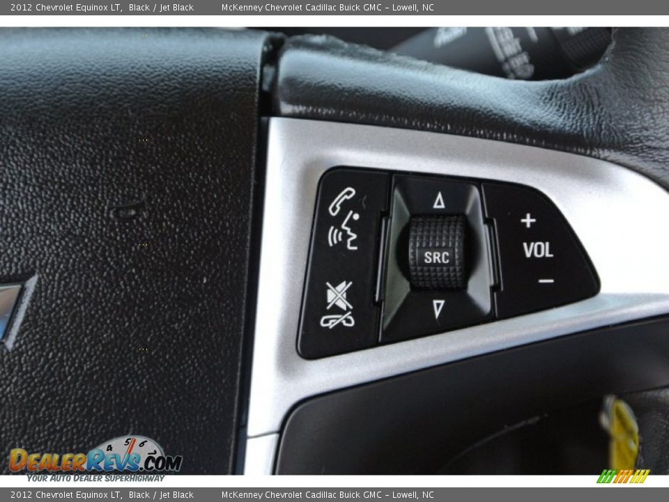 2012 Chevrolet Equinox LT Black / Jet Black Photo #17