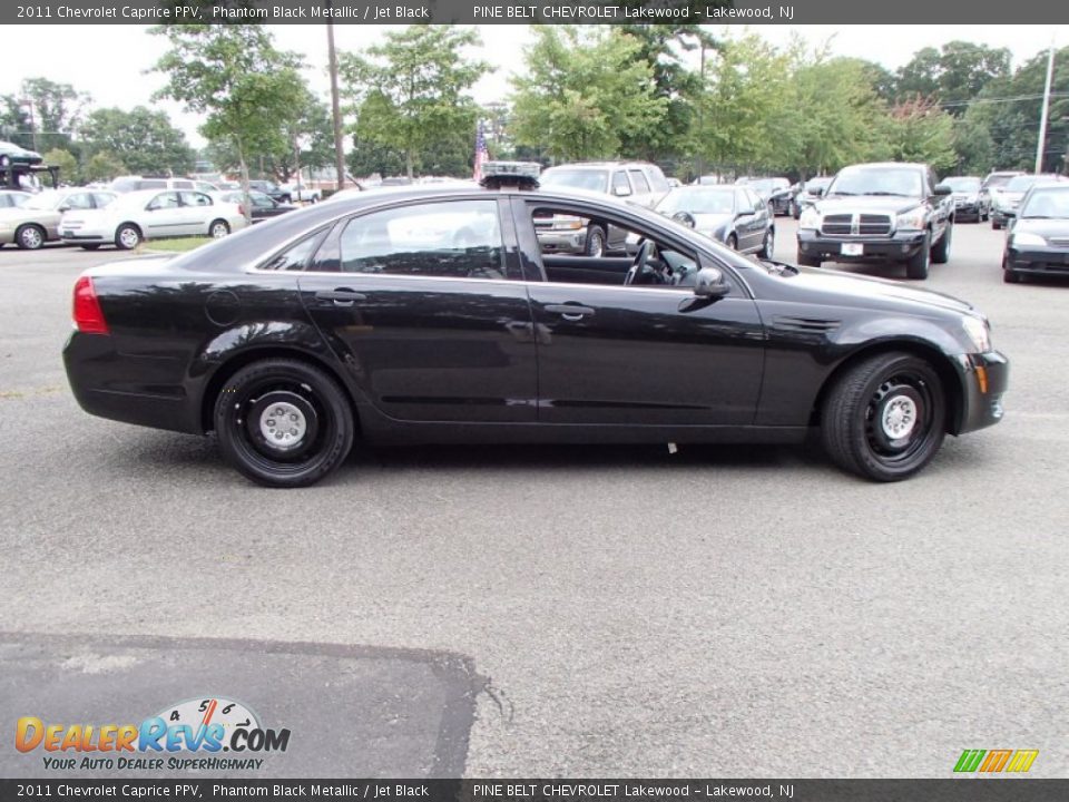2011 Chevrolet Caprice PPV Phantom Black Metallic / Jet Black Photo #4