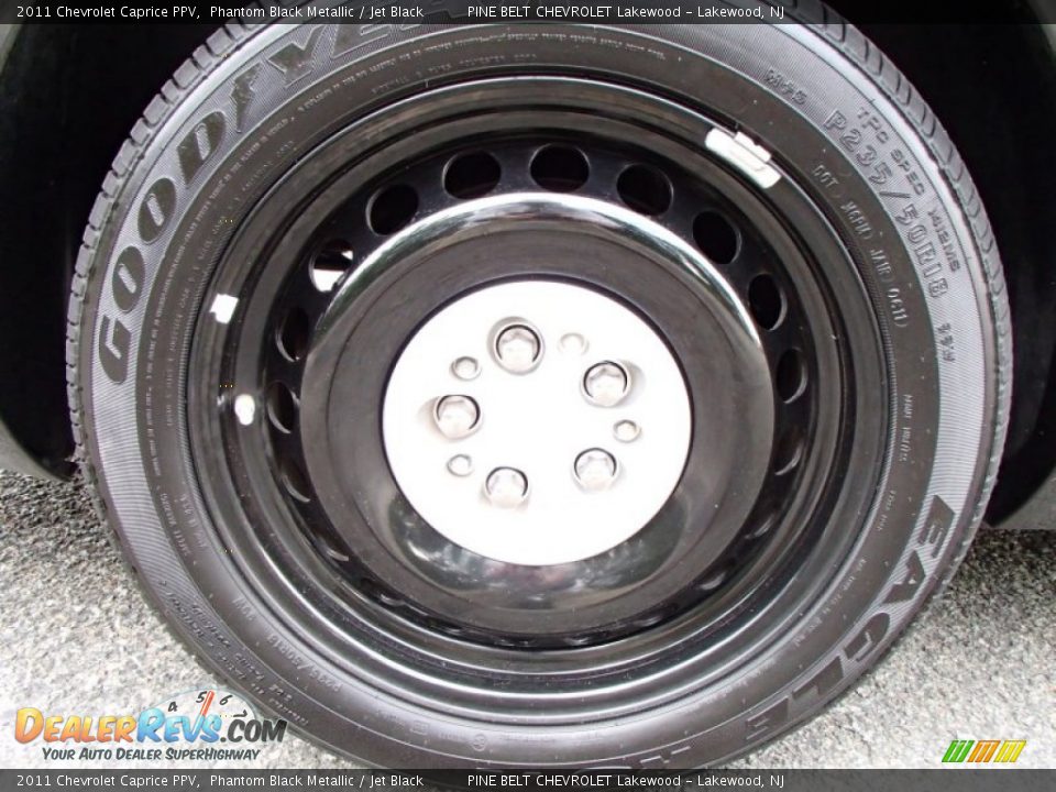 2011 Chevrolet Caprice PPV Phantom Black Metallic / Jet Black Photo #5