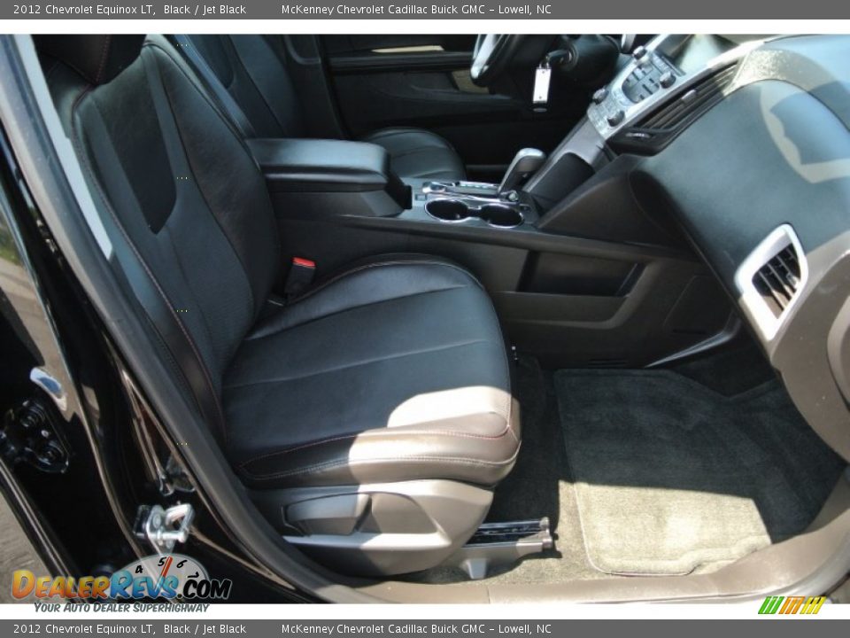 2012 Chevrolet Equinox LT Black / Jet Black Photo #21