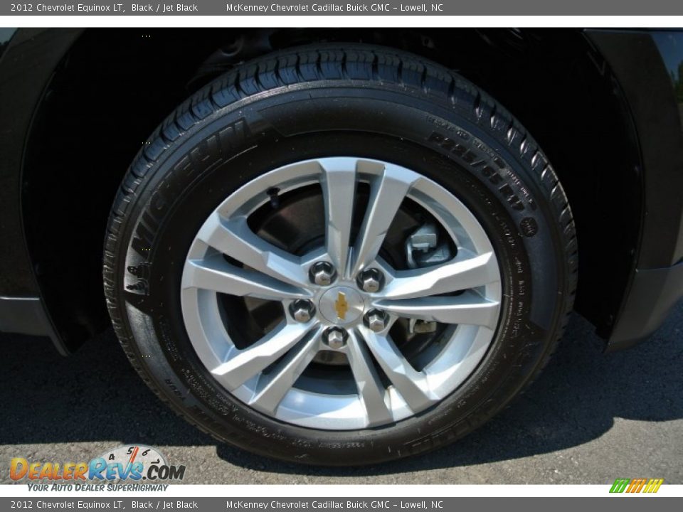 2012 Chevrolet Equinox LT Black / Jet Black Photo #23