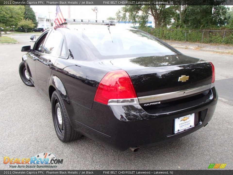 2011 Chevrolet Caprice PPV Phantom Black Metallic / Jet Black Photo #9