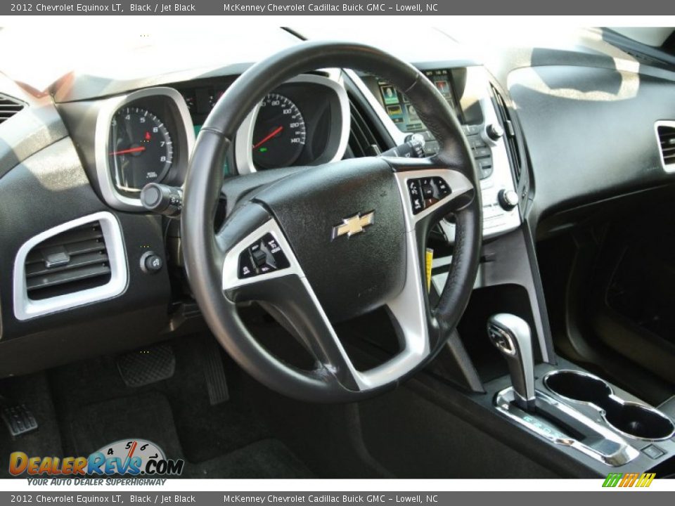 2012 Chevrolet Equinox LT Black / Jet Black Photo #25
