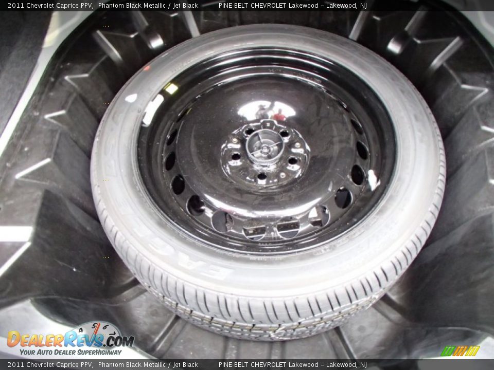 2011 Chevrolet Caprice PPV Phantom Black Metallic / Jet Black Photo #16