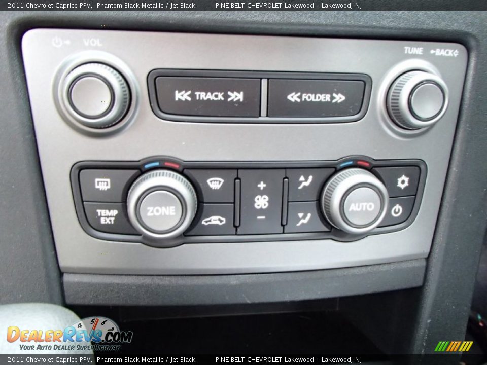 2011 Chevrolet Caprice PPV Phantom Black Metallic / Jet Black Photo #18