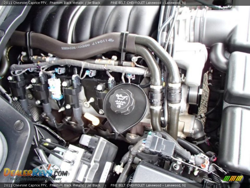 2011 Chevrolet Caprice PPV Phantom Black Metallic / Jet Black Photo #24