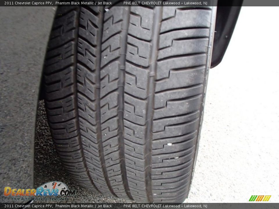 2011 Chevrolet Caprice PPV Phantom Black Metallic / Jet Black Photo #26