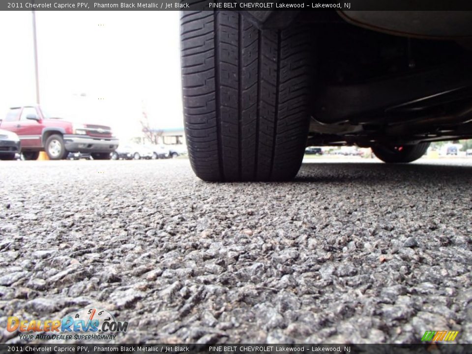 2011 Chevrolet Caprice PPV Phantom Black Metallic / Jet Black Photo #28