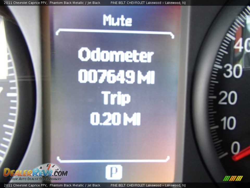 2011 Chevrolet Caprice PPV Phantom Black Metallic / Jet Black Photo #29