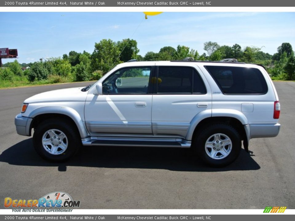 2000 Toyota 4Runner Limited 4x4 Natural White / Oak Photo #3